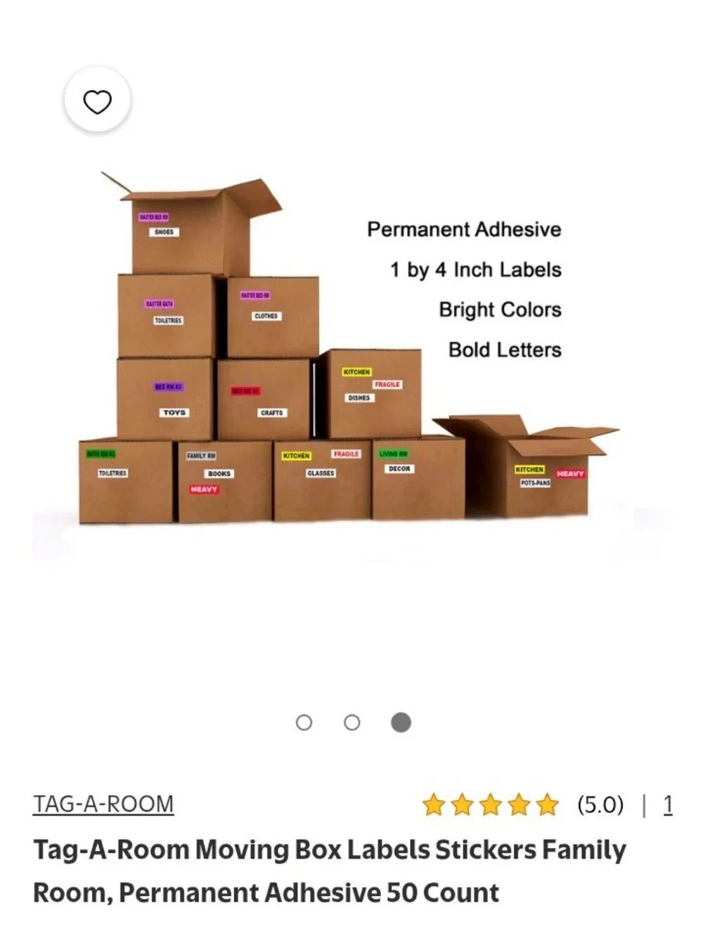 Fun Bold Adhesive Packing Labels - Bright Color Pack✨🆕